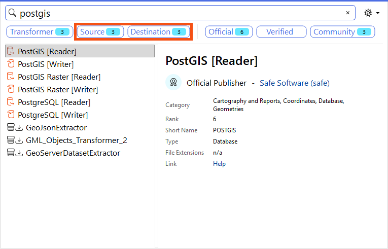 Adding a reader using the Quick Add menu